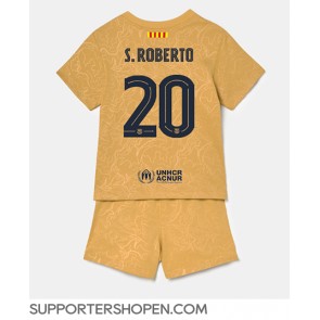 Barcelona Sergi Roberto #20 Bortatröja Barn 2022-23 Kortärmad (+ korta byxor)